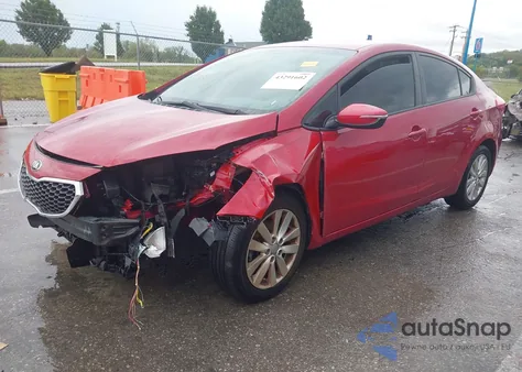 2016 Kia Forte Lx из США, поврежденный, VIN KNAFX4A64G5454424